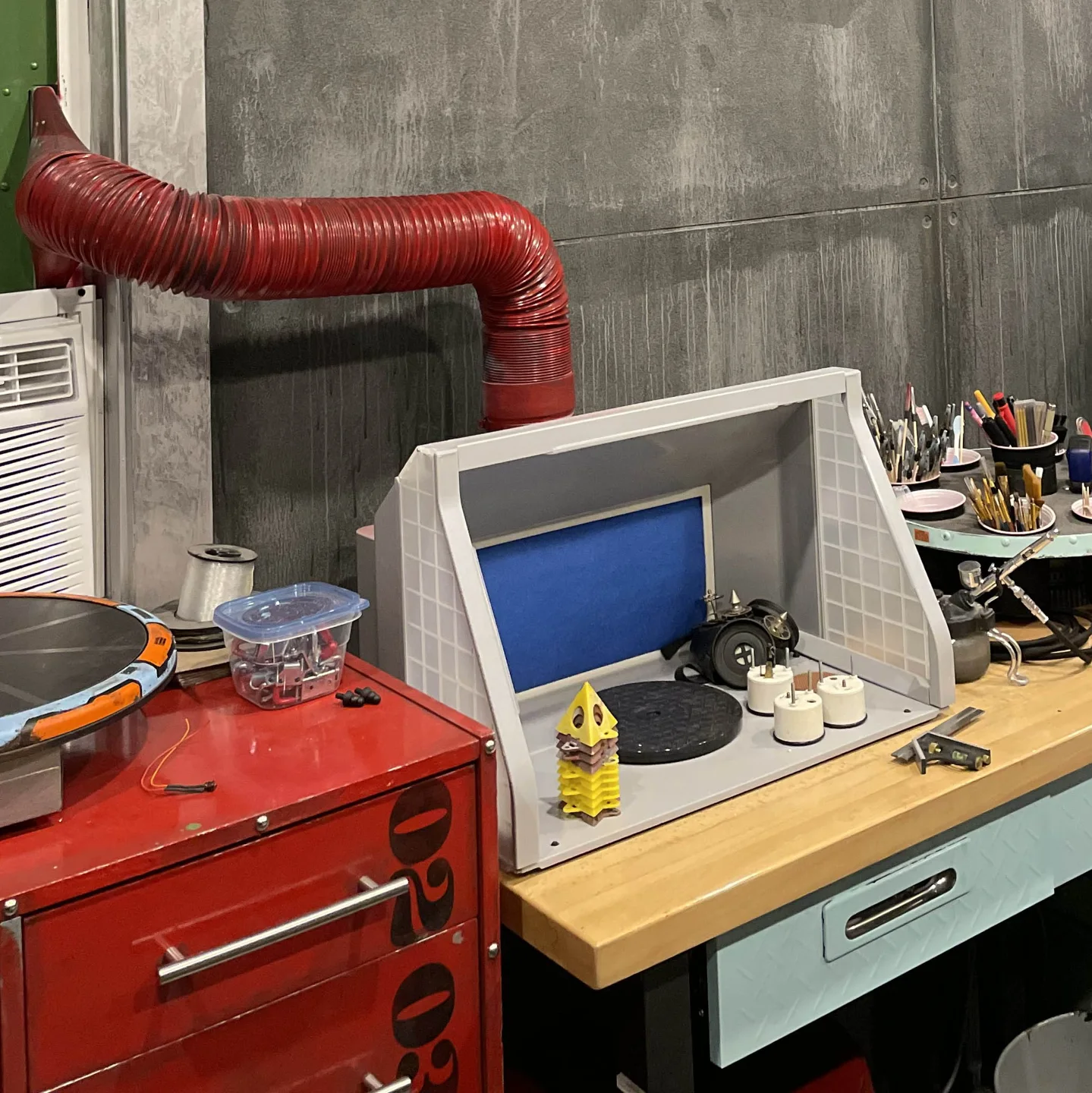 Spray Booth — finished piece
