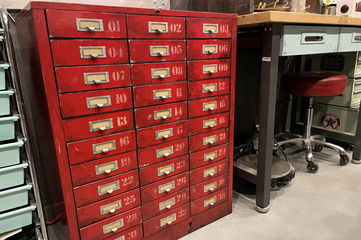 MCM Big Red Cabinet / finished build