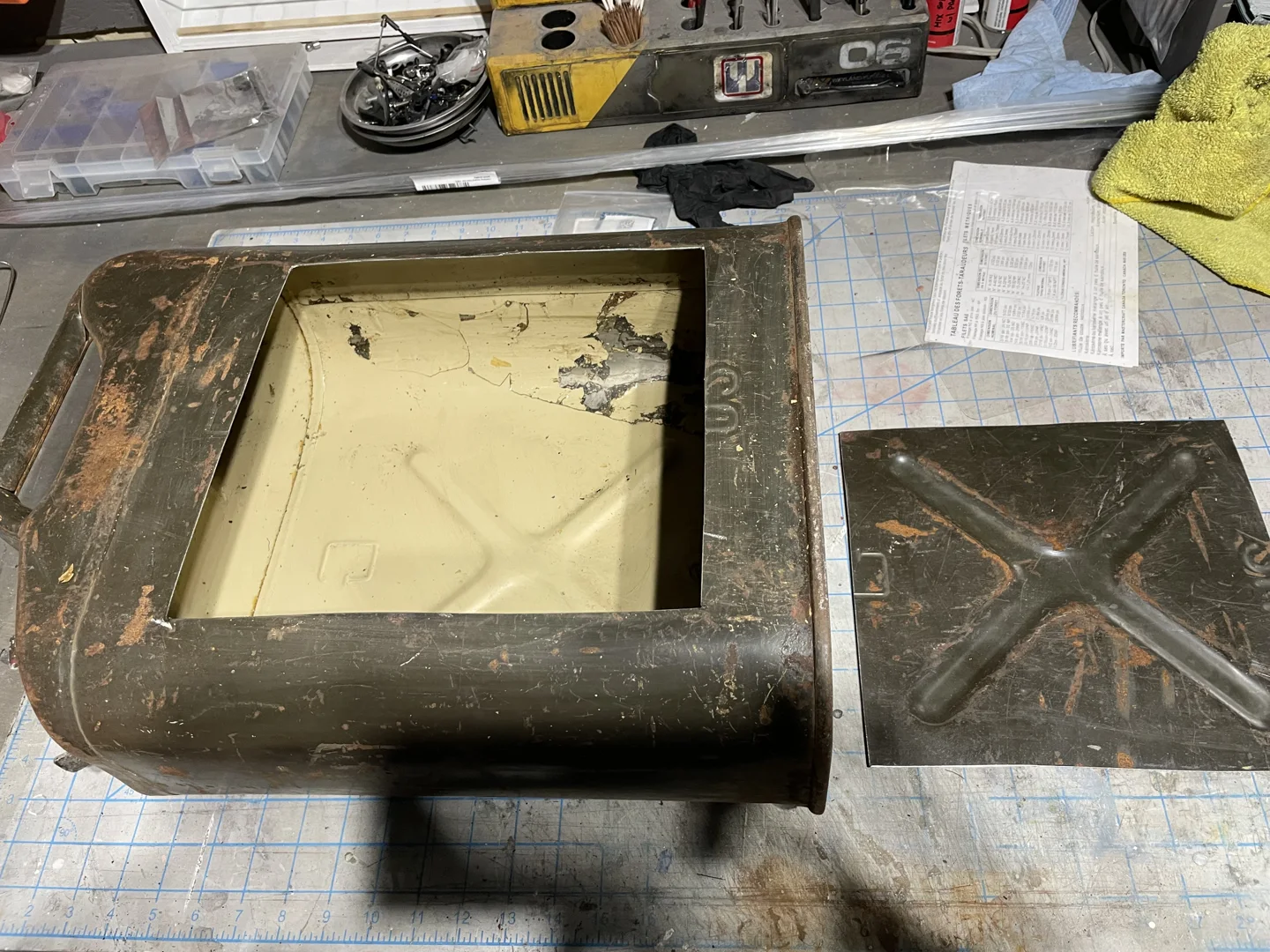 Gas Can Clock — original photograph 1