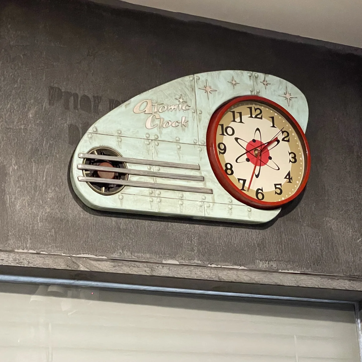 Atomic Clock — finished piece