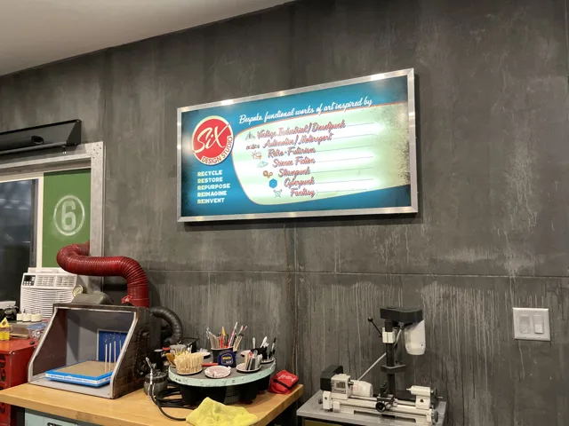 Lighted Menu Board