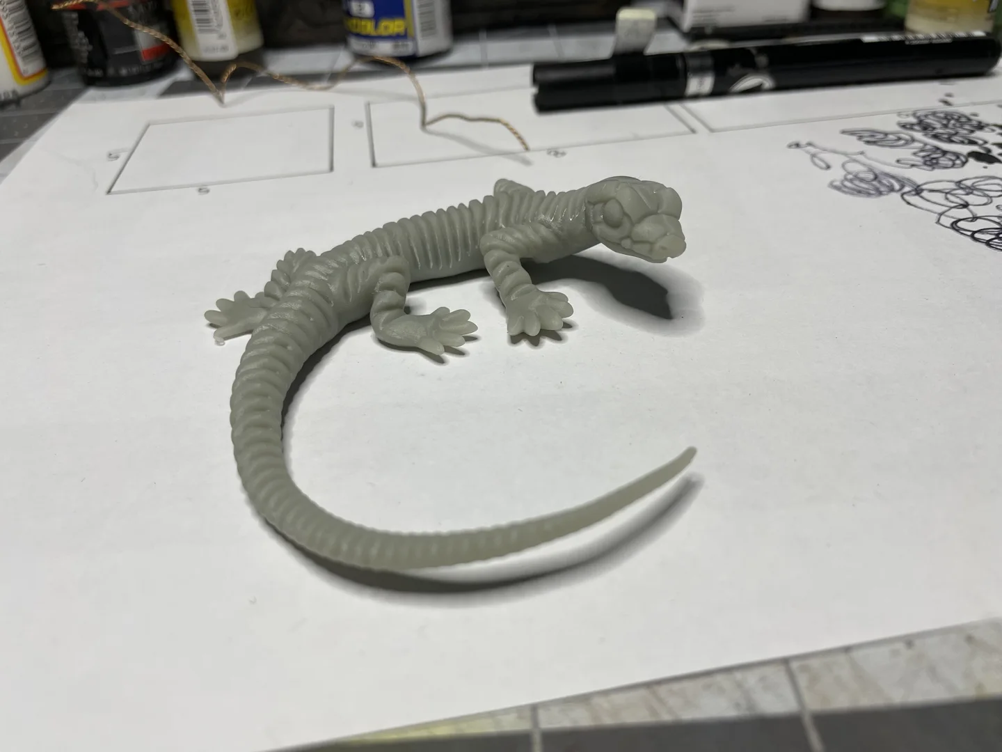 6 Mascot Lizard — original photograph 1