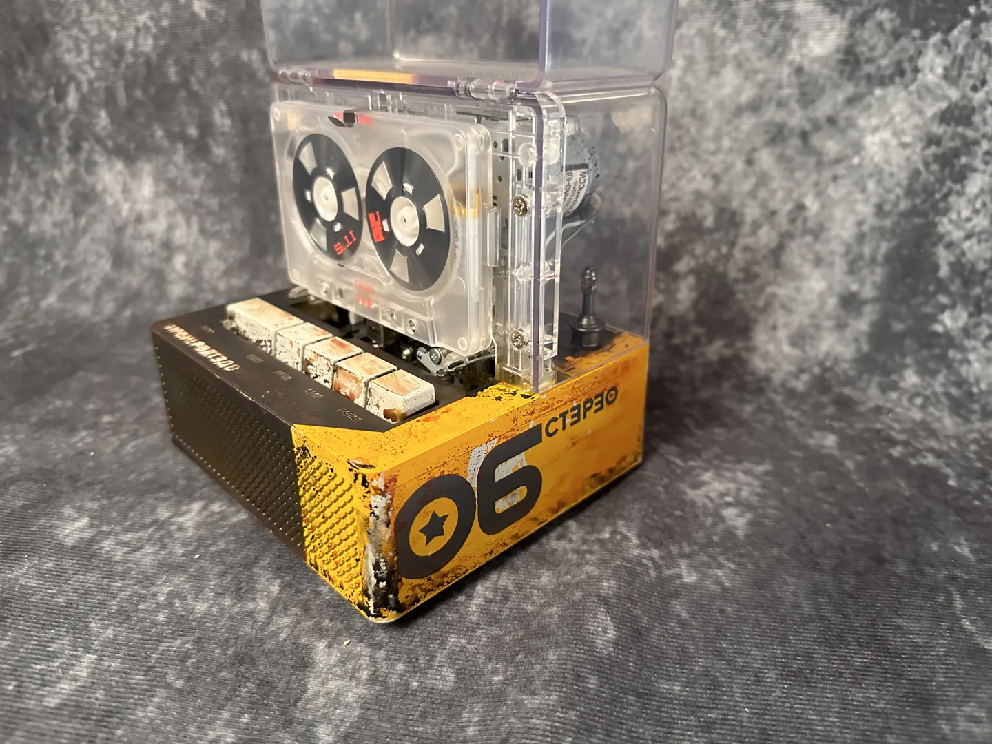 Soviet Era Cassette Deck — original photograph 7