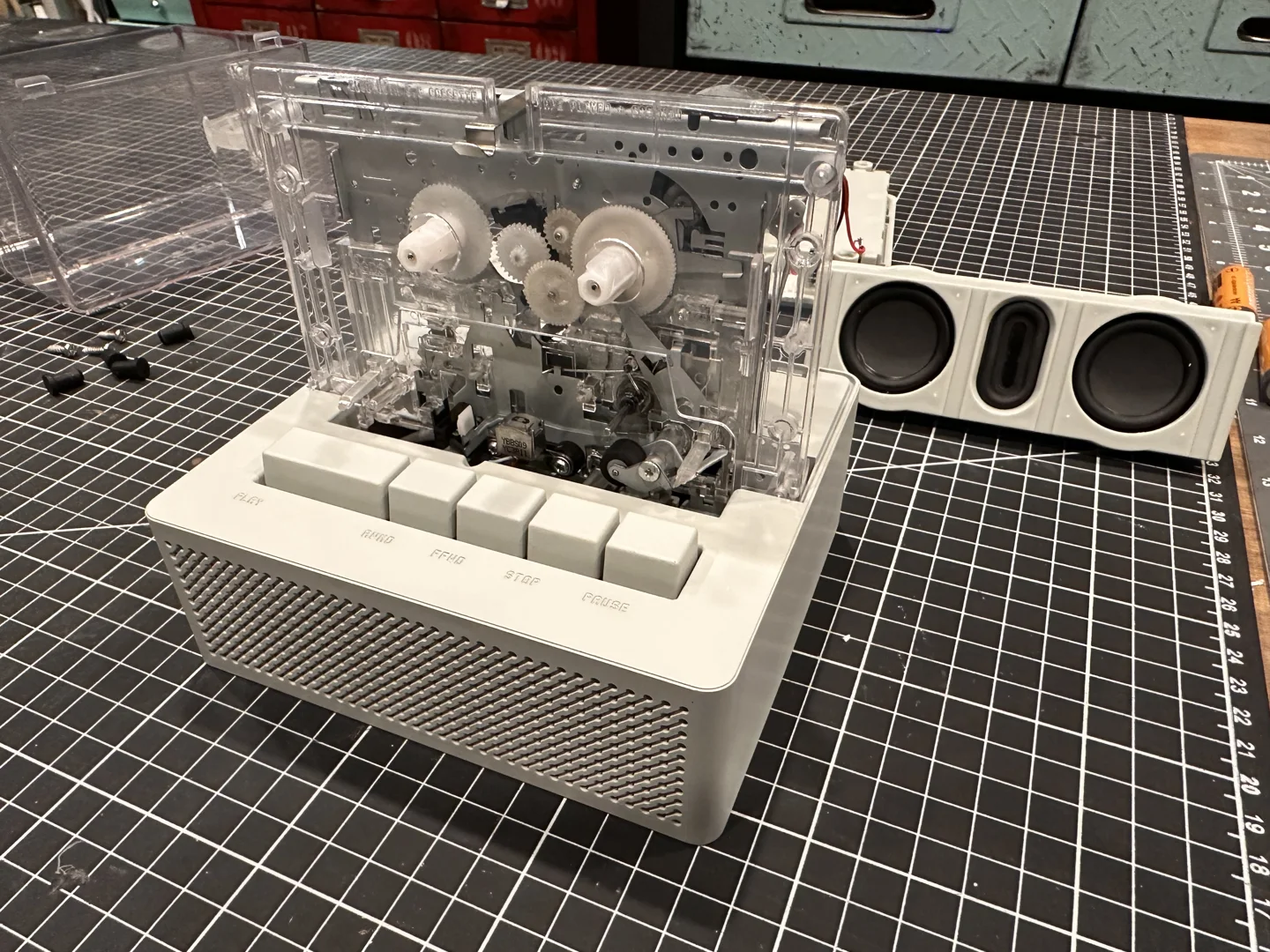 Soviet Era Cassette Deck — original photograph 1