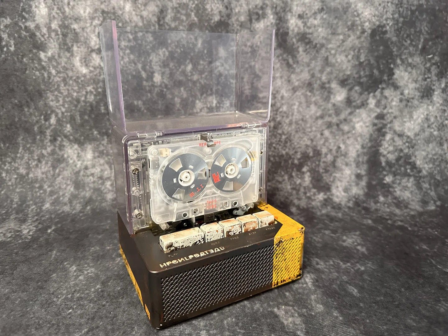 Soviet Era Cassette Deck — original photograph 5