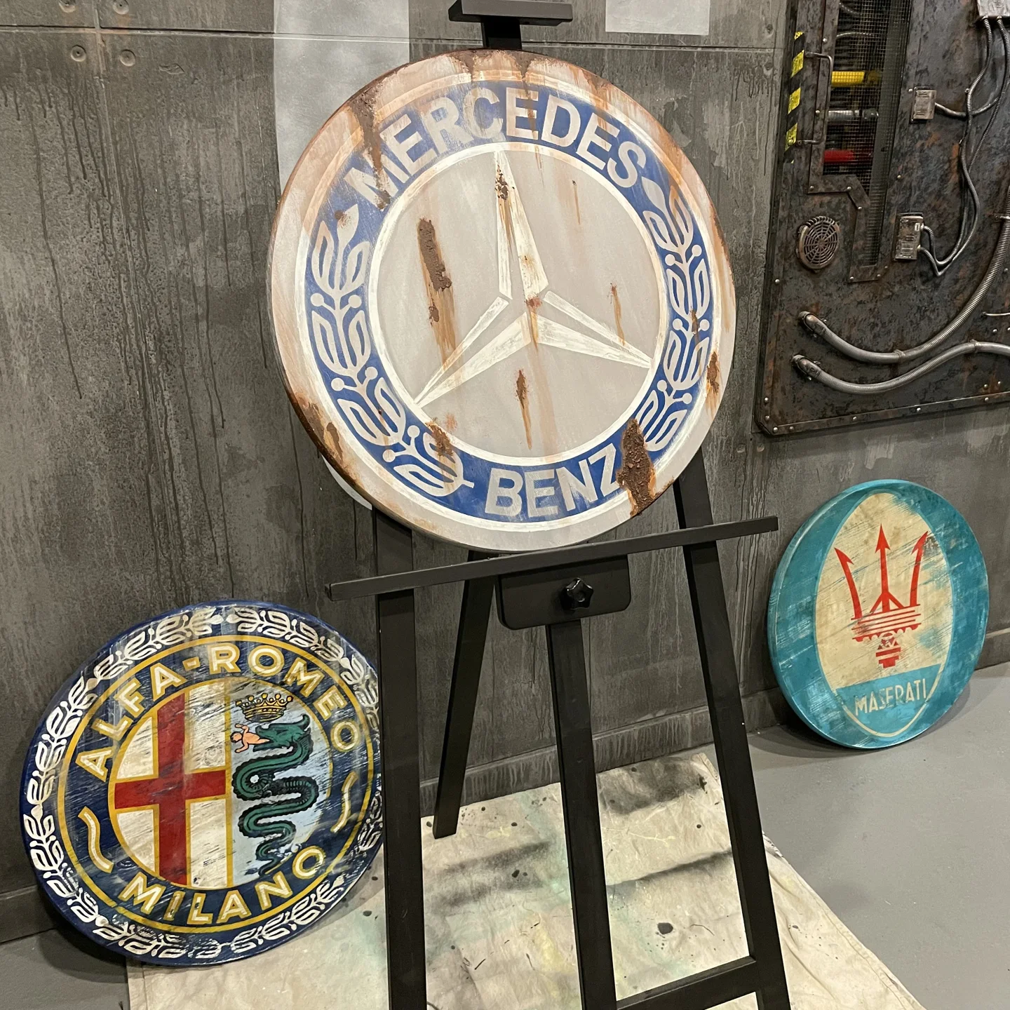 Motorsport Wall Art — finished piece