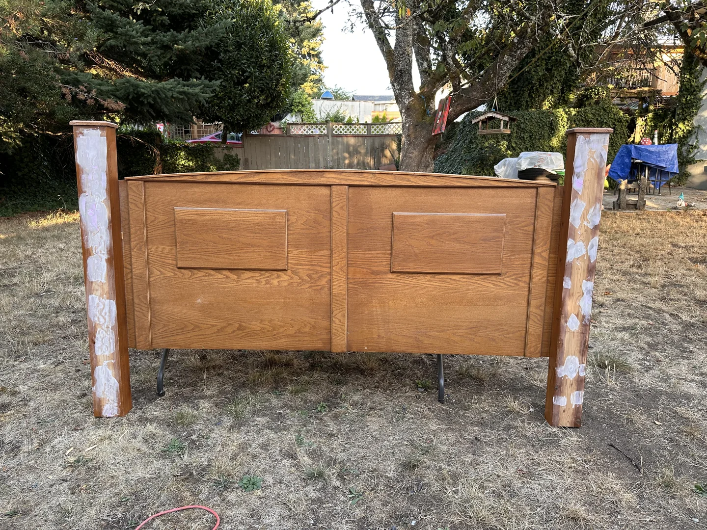 Headboard & Dressers — original photograph 1