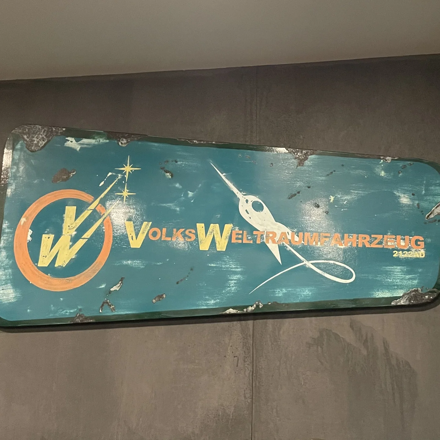 Signage — finished piece
