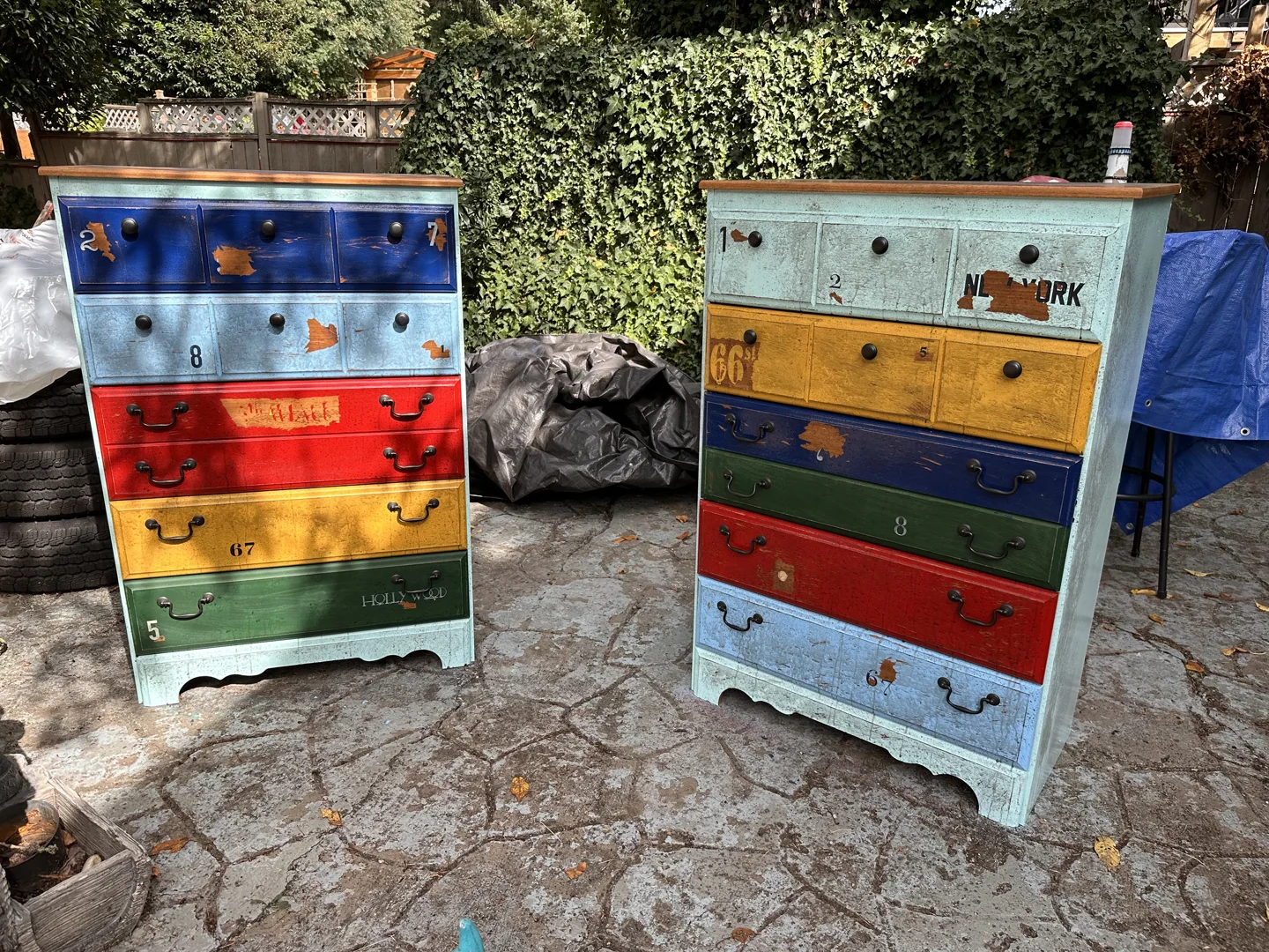 Headboard & Dressers — original photograph 6