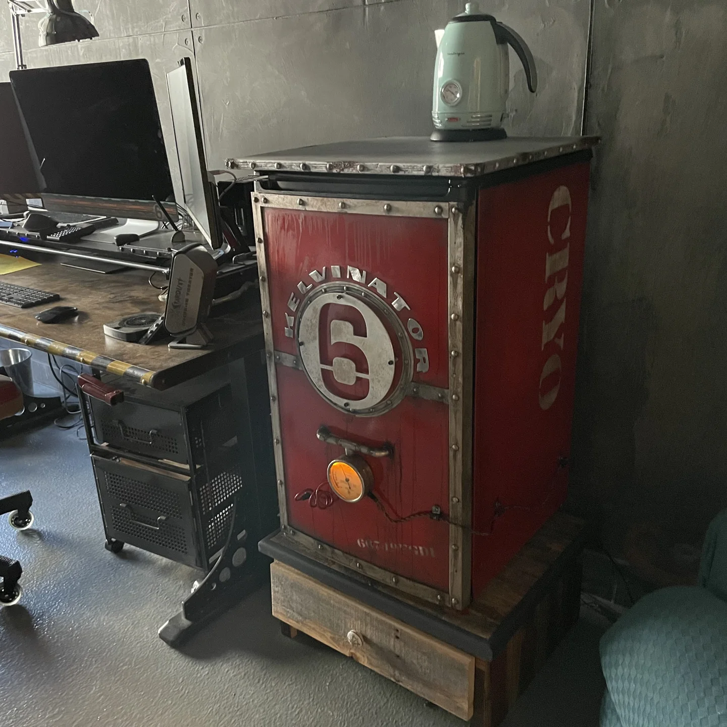 Kelvinator — finished piece